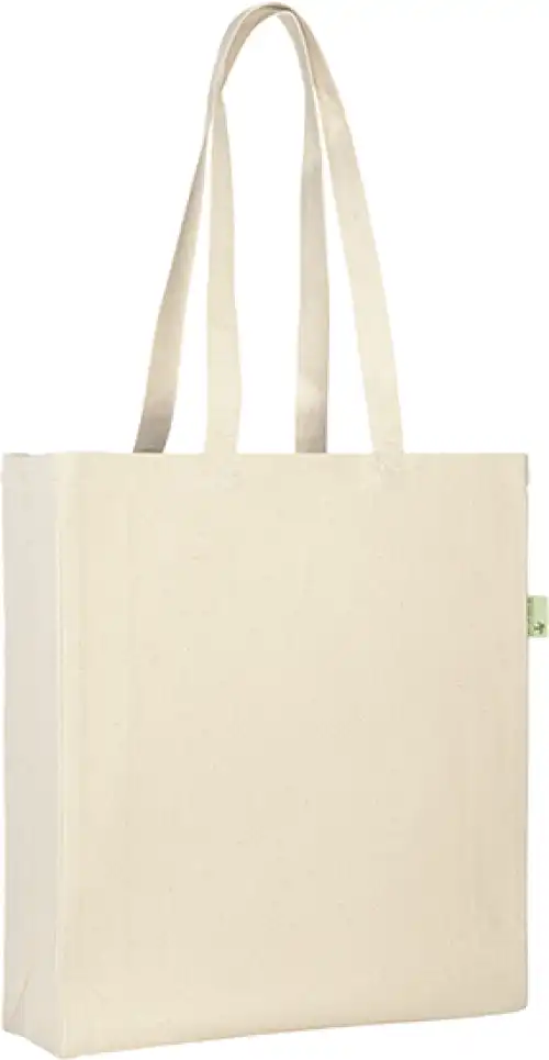 Dymchurch Recycled 10oz Cotton Shopper Tote